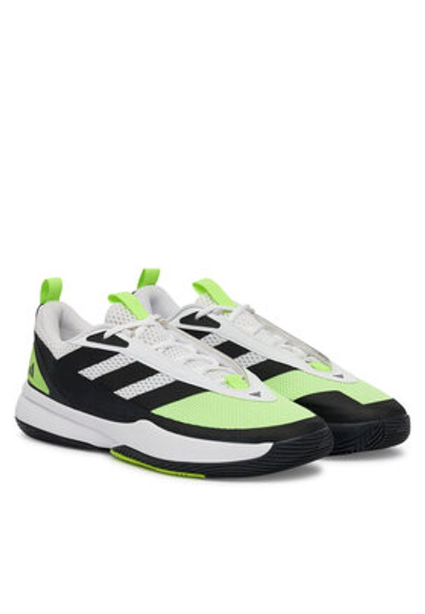 Adidas - adidas Buty do koszykówki Subzone JS2197 Biały. Kolor: biały. Materiał: materiał. Sport: koszykówka