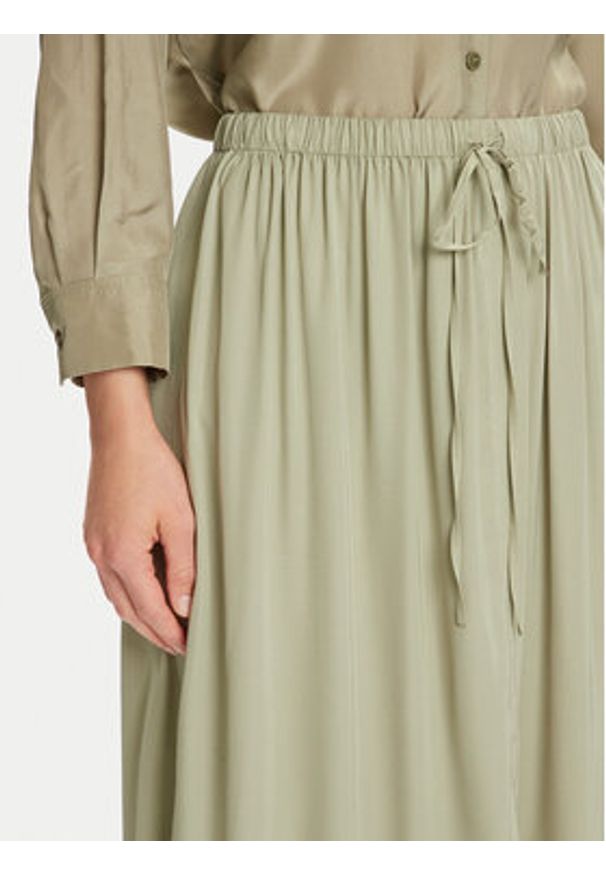 Marc O'Polo Spódnica midi 506 1169 20053 Zielony Flared Fit. Kolor: zielony. Materiał: wiskoza