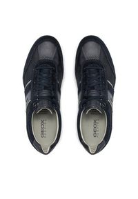 Geox Sneakersy U Wells C U52T5C 02211 C4021 Granatowy. Kolor: niebieski. Materiał: materiał #3