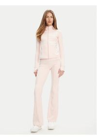 Guess Spodnie dresowe V5RB15 KCD02 Różowy Regular Fit. Kolor: różowy. Materiał: syntetyk #5