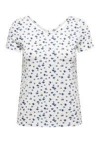 only - ONLY Bluzka Bera 15368588 Biały Regular Fit. Kolor: biały. Materiał: wiskoza #4