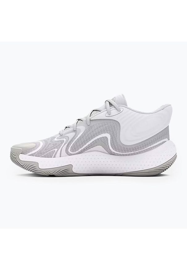 Buty do koszykówki Under Armour Spawn 6. Kolor: biały. Sport: koszykówka