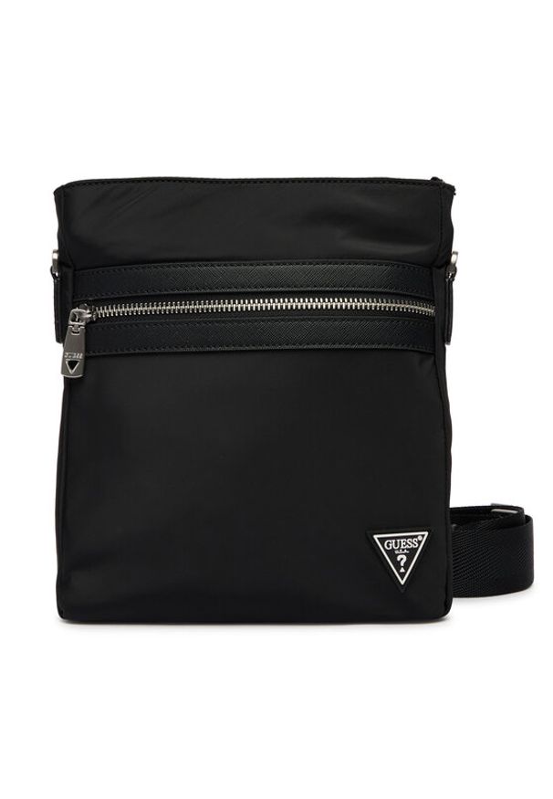 Guess Saszetka HMBENY P6123 Czarny. Kolor: czarny. Materiał: materiał