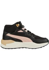 Buty sportowe damskie Puma X-Ray Speed Mid WTR. Wysokość cholewki: za kostkę. Zapięcie: sznurówki. Kolor: czarny. Materiał: guma, materiał, syntetyk. Szerokość cholewki: normalna. Sport: turystyka piesza