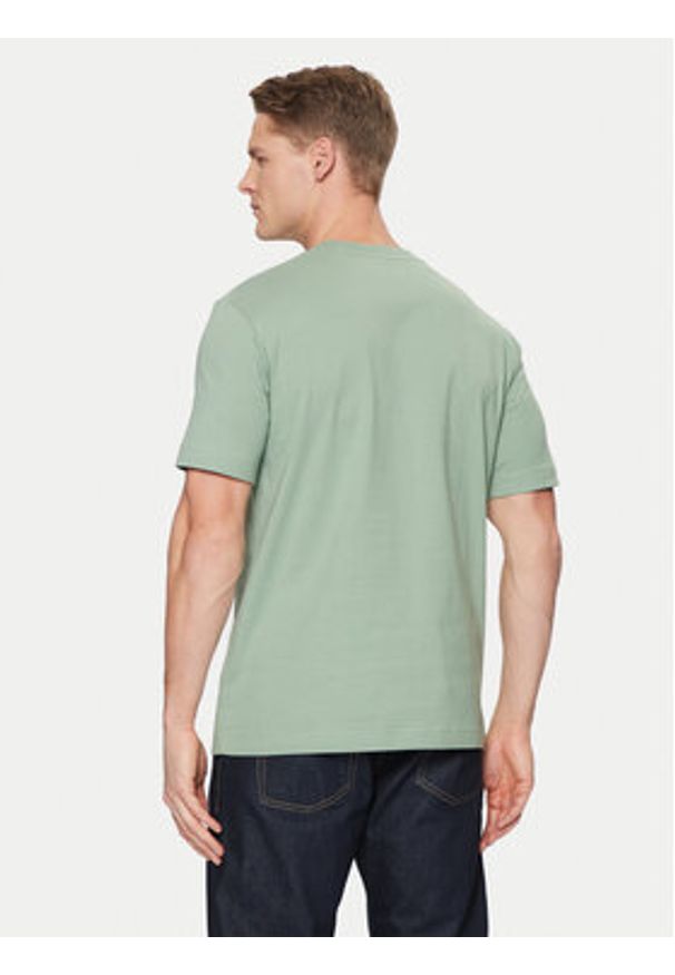 Marc O'Polo T-Shirt 520 2012 51052 Zielony Regular Fit. Typ kołnierza: polo. Kolor: zielony. Materiał: bawełna