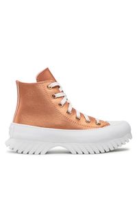 Converse Trampki Chuck Taylor All Star Lugged 2.0 Hi A01304C Pomarańczowy. Kolor: pomarańczowy. Materiał: materiał #1