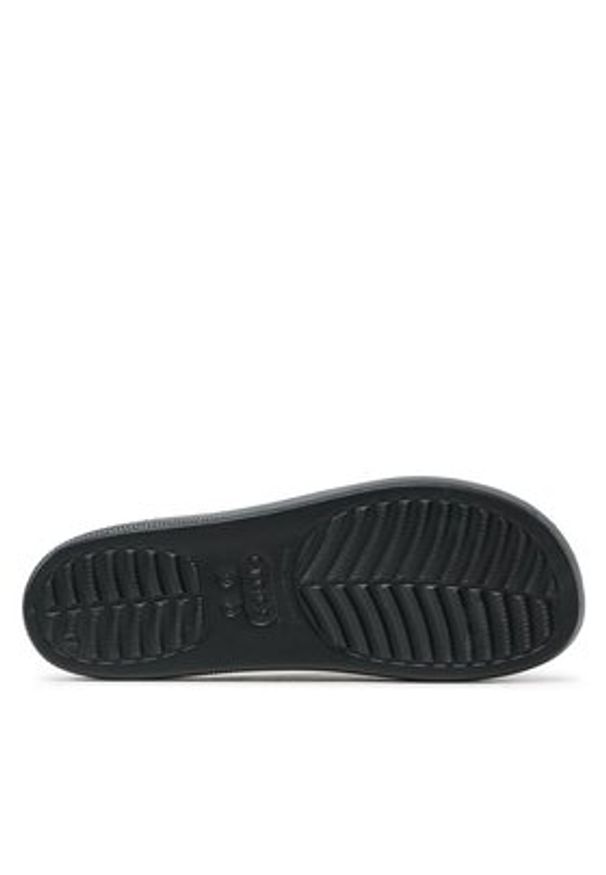 Crocs Klapki Classic Platform Slide 208180 Czarny. Kolor: czarny. Obcas: na platformie