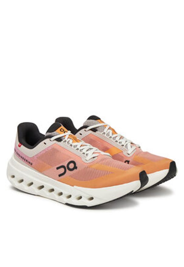 On Buty do biegania Cloudsurfer 3WE30053126 Pomarańczowy. Kolor: pomarańczowy. Materiał: materiał