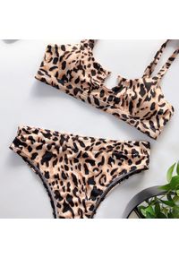 Intica - Strój kąpielowy dwuczęściowy z ozdobnym kółkiem na lato Antra. Materiał: materiał #3