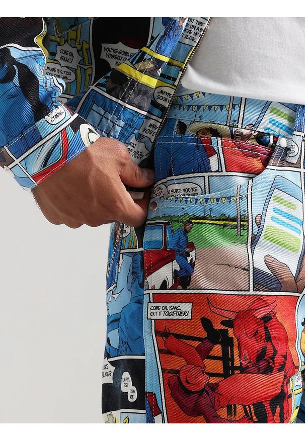 Wrangler - WRANGLER 13MWZ MĘSKIE SPODNIE JEANSOWE COMIC BOOK W13ZBC18M 112325285