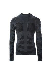 Koszulka termoaktywna Magnum Camo Top, męska - szara, Rozmiar XXXL. Kolor: szary. Materiał: elastan, materiał, poliamid, włókno, skóra, syntetyk #1