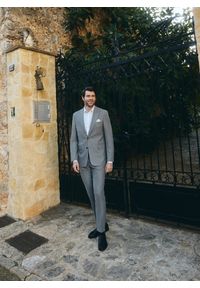 Pako Lorente - PAKO LORENTE - Marynarka garniturowa w prążek. Materiał: wiskoza, poliester, elastan. Wzór: prążki. Styl: młodzieżowy #7
