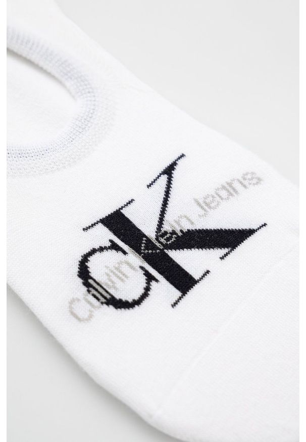 Calvin Klein Jeans - Skarpetki. Kolor: biały
