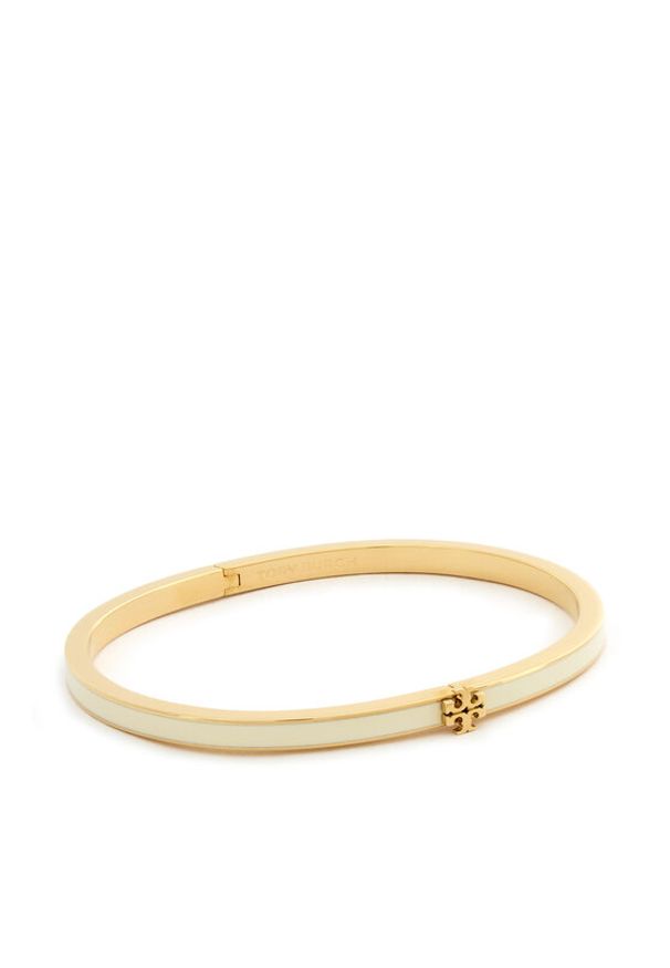 Tory Burch Bransoletka Kira 152856 Złoty. Materiał: metalowe. Kolor: złoty