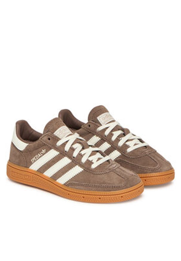 Adidas - adidas Sneakersy Handball Spezial KI3943 Szary. Kolor: szary. Materiał: zamsz, skóra. Sport: piłka ręczna