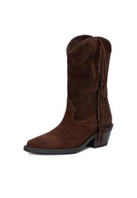 Badura Kowbojki EO-CHANA-5036 Brązowy. Kolor: brązowy. Materiał: skóra, zamsz #6