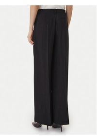 BOSS Spodnie materiałowe Tiana4 50554101 Czarny Relaxed Fit. Kolor: czarny. Materiał: wiskoza #5