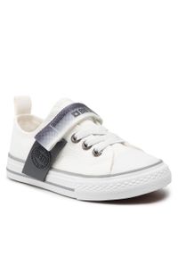 BIG STAR SHOES - Trampki Big Star Shoes JJ374070 White. Kolor: biały. Materiał: materiał