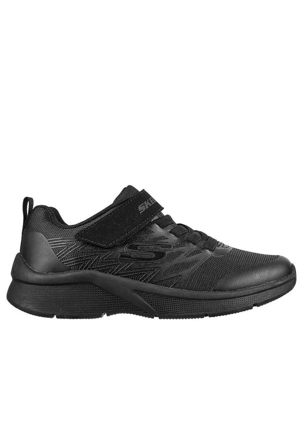 skechers - Buty sportowe dziecięce Skechers Microspec Texlor sneakersy czarne (403770L-BBK). Kolor: czarny. Materiał: guma, syntetyk, tkanina, materiał. Model: Skechers Sport. Sport: turystyka piesza