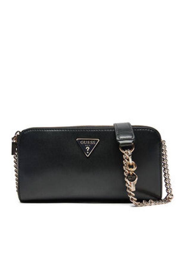 Guess Torebka HWVG94 93120 Czarny. Kolor: czarny. Materiał: skórzane