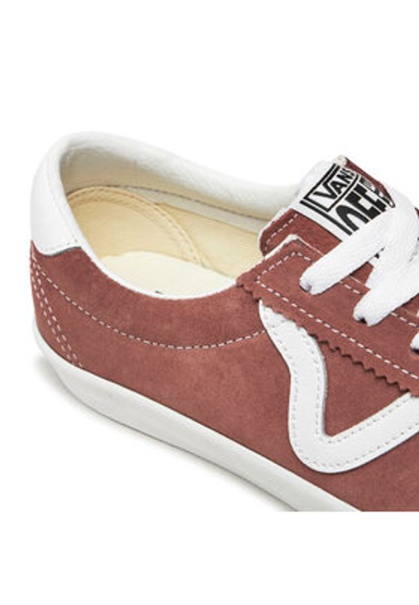 Vans Tenisówki Sport Low VN000D09C9J1 Pomarańczowy. Kolor: pomarańczowy. Materiał: zamsz, skóra. Styl: sportowy