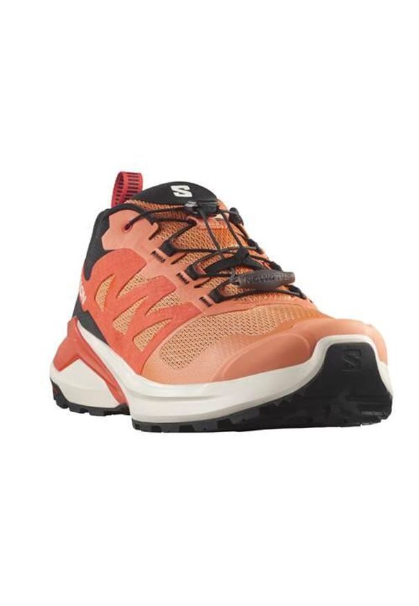 salomon - Buty do biegania męskie Salomon X-adventure. Kolor: pomarańczowy. Materiał: materiał. Szerokość cholewki: normalna. Sport: bieganie