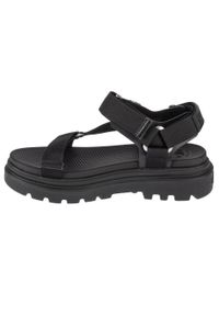 Palladium - Sandały damskie, Pallacruise Strap. Kolor: czarny. Materiał: guma, materiał, syntetyk