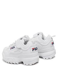 Fila Sneakersy Disruptor E Infants 1011298.1FG Biały. Kolor: biały. Materiał: skóra #6