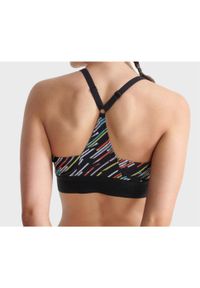 Biustonosz sportowy damski Superdry Sport Volley Bikini Top. Kolor: czarny. Materiał: poliester, lycra