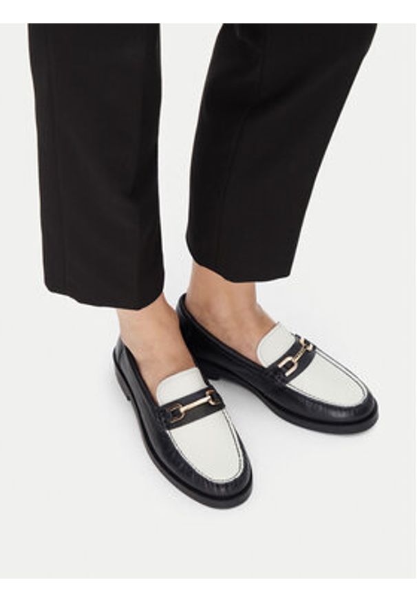 Beverly Hills Polo Club Mokasyny WI44-LOMY-01 Czarny. Kolor: czarny. Materiał: skóra