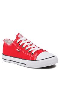 Trampki Cross Jeans JJ1R4002C Red. Kolor: czerwony. Materiał: materiał #1