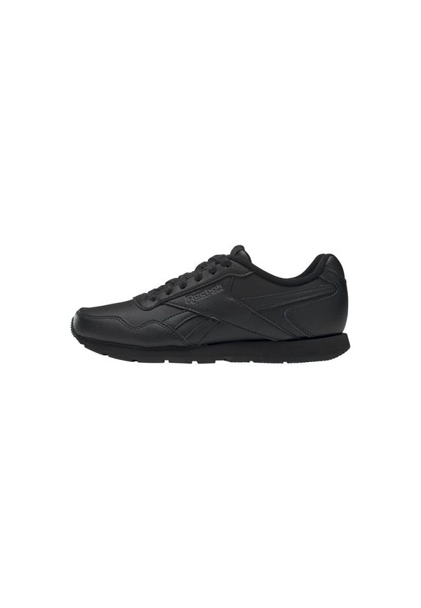 Buty do chodzenia damskie Reebok Royal Glide. Kolor: czarny, szary, wielokolorowy. Materiał: syntetyk, tkanina, skóra, materiał. Model: Reebok Royal. Sport: turystyka piesza