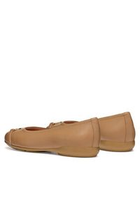 Geox Baleriny D Annytah D557NB 000TU C5000 Beżowy. Kolor: beżowy. Materiał: skóra #3