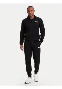 EA7 Emporio Armani Dres 7M002424 AF13512 MC001 Czarny Slim Fit. Kolor: czarny. Materiał: bawełna #1