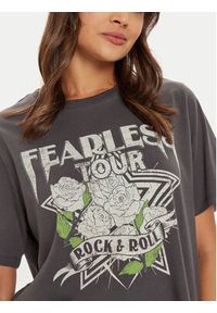 Vero Moda T-Shirt Boda Caty 10315697 Szary Boxy Fit. Kolor: szary. Materiał: bawełna #4