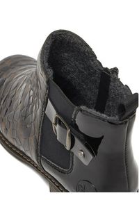 Rieker Botki CEO-Z4965-90 Czarny. Kolor: czarny. Materiał: skóra #5