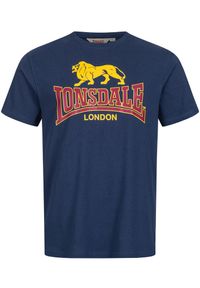 Koszulka Lonsdale Taverham. Kolor: niebieski. Materiał: bawełna, materiał #2