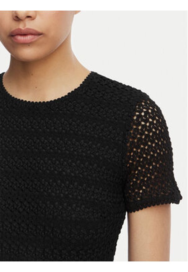 MICHAEL Michael Kors Sukienka codzienna MS683DUKS1 Czarny Regular Fit. Okazja: na co dzień. Kolor: czarny. Materiał: syntetyk. Typ sukienki: proste. Styl: casual