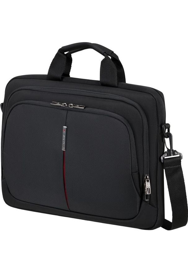 Torba Samsonite 155200 1041 15.6'' Guardit 3.0 Slim czarny. Kolor: czarny. Materiał: materiał, tkanina. Styl: casual