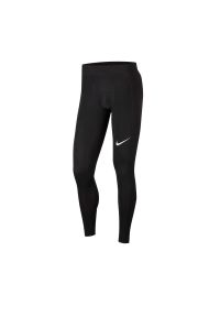 Spodnie bramkarskie męskie Nike Dri-Fit Gardien I GK. Kolor: czarny, wielokolorowy, biały. Technologia: Dri-Fit (Nike). Sport: piłka nożna