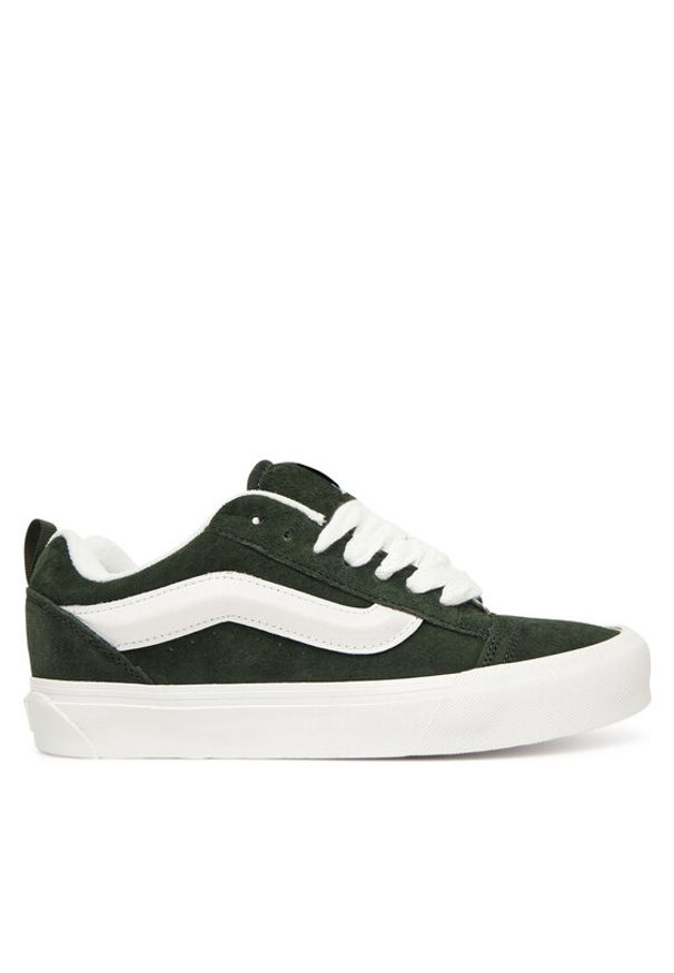 Vans Tenisówki Knu Skool VN000D22EMU1 Zielony. Kolor: zielony. Materiał: skóra, zamsz