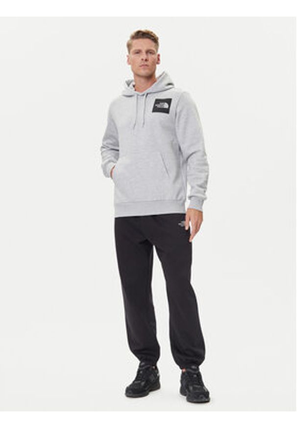 The North Face Bluza Fine NF0A89EU Szary Regular Fit. Kolor: szary. Materiał: bawełna