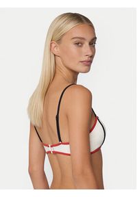 TOMMY HILFIGER - Tommy Hilfiger Góra od bikini UW0UW06373 Écru. Kolor: kremowy. Materiał: syntetyk #4