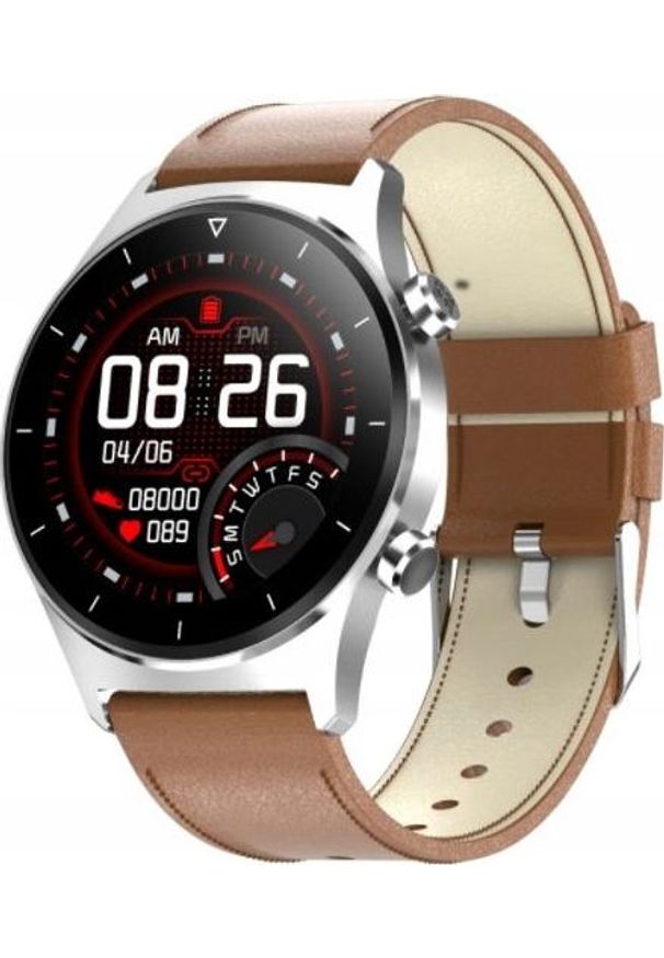 Smartwatch Farrot E13 Brązowy. Rodzaj zegarka: smartwatch. Kolor: brązowy