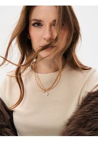Sinsay - Naszyjniki 3 pack - złoty. Materiał: złote. Kolor: złoty #1