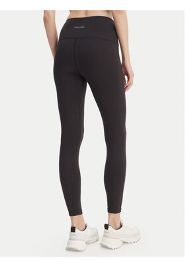 Calvin Klein Performance Legginsy Icon LVGWS6L676 Czarny Slim Fit. Kolor: czarny. Materiał: syntetyk