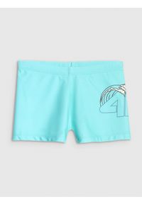 4f - 4F Kąpielówki chłopięce - turkusowe 158/164 (12-14 lat). Kolor: turkusowy. Materiał: syntetyk, materiał, tkanina #1