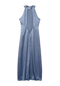 Vero Moda Sukienka wieczorowa Sally 10333766 Niebieski Regular Fit. Kolor: niebieski. Materiał: syntetyk. Styl: wizytowy #4