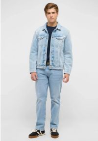 Męska Kurtka Zimowa Mustang Style Dallas Jacket Denim Blue 1017682 5000 312. Materiał: denim. Sezon: zima #4