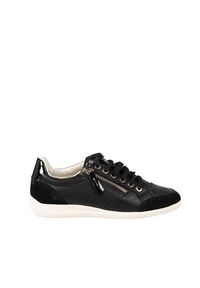 Geox Sneakersy "Myria" | D8468B 08522 | Kobieta | Czarny. Zapięcie: zamek. Kolor: czarny. Materiał: skóra ekologiczna